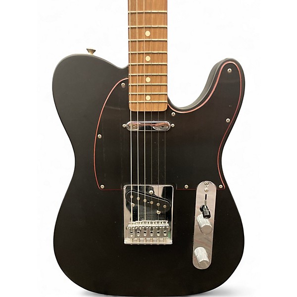 Used Fender noir telecaster black Solid Body Electric Guitar
