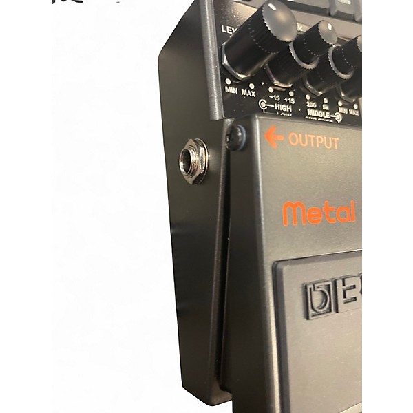 Used BOSS MT2 Metal Zone Distortion Effect Pedal