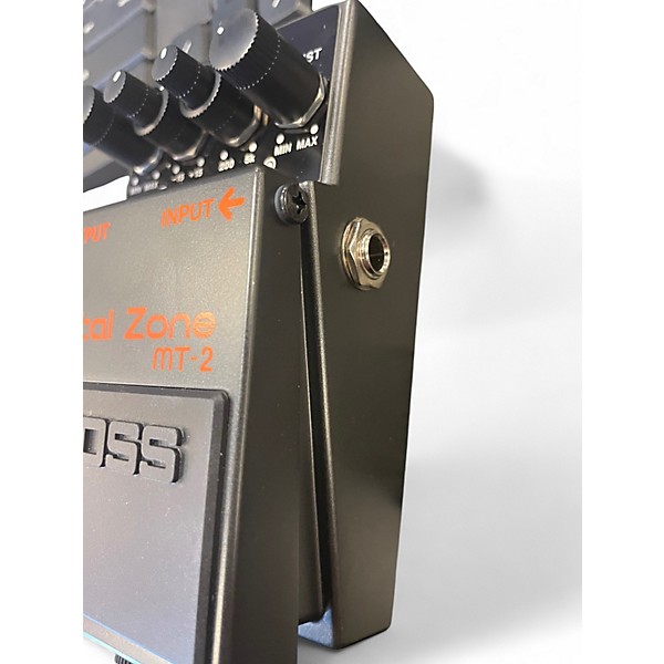 Used BOSS MT2 Metal Zone Distortion Effect Pedal