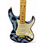 Vintage 1990s Don Grosh GROSH S STYLE BLUE CAMO Solid Body Electric Guitar