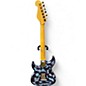 Vintage 1990s Don Grosh GROSH S STYLE BLUE CAMO Solid Body Electric Guitar