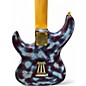 Vintage 1990s Don Grosh GROSH S STYLE BLUE CAMO Solid Body Electric Guitar