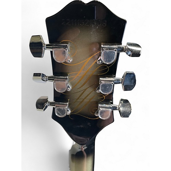 Used Epiphone Les Paul Custom Adam Jones Self-Portrait as Not Dead Yet Royal Olive Solid Body Electric Guitar