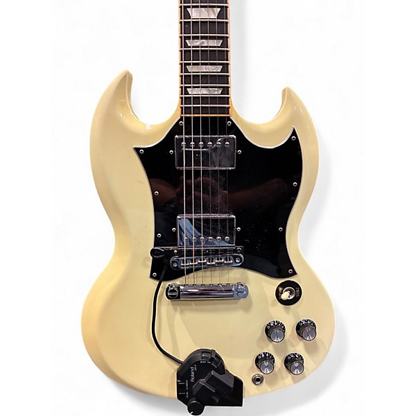 Used Gibson SG Standard Alpine White Solid Body Electric Guitar