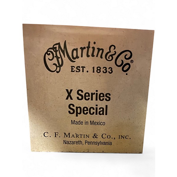 Used Martin X SERIES SPECIAL 12 STRING Natural 12 String Acoustic Electric Guitar