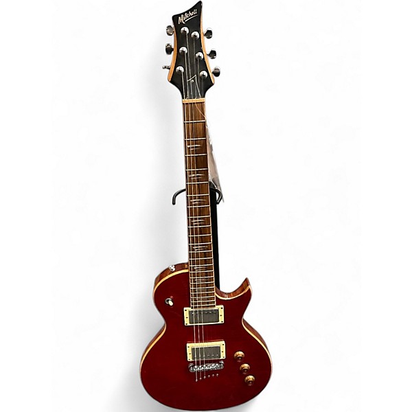Used Mitchell MS450 Red Solid Body Electric Guitar