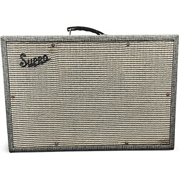Vintage 1960s Supro MODEL 24 Tube Guitar Combo Amp