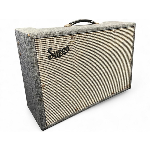 Vintage 1960s Supro MODEL 24 Tube Guitar Combo Amp