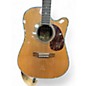 Used Zager ZAD80CE Natural Acoustic Guitar