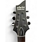 Used Schecter Guitar Research Damien 6 Black Solid Body Electric Guitar