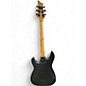 Used Schecter Guitar Research Damien 6 Black Solid Body Electric Guitar