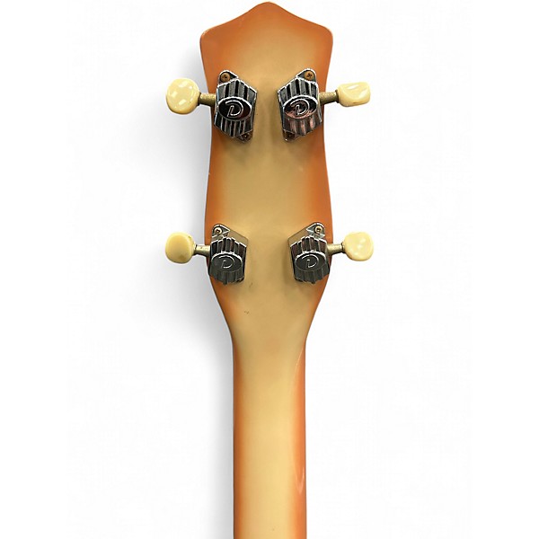 Used Danelectro LONGHORN Blonde Electric Bass Guitar