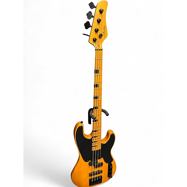 Used Schecter Guitar Research SESSION MODEL T Natural Electric Bass Guitar