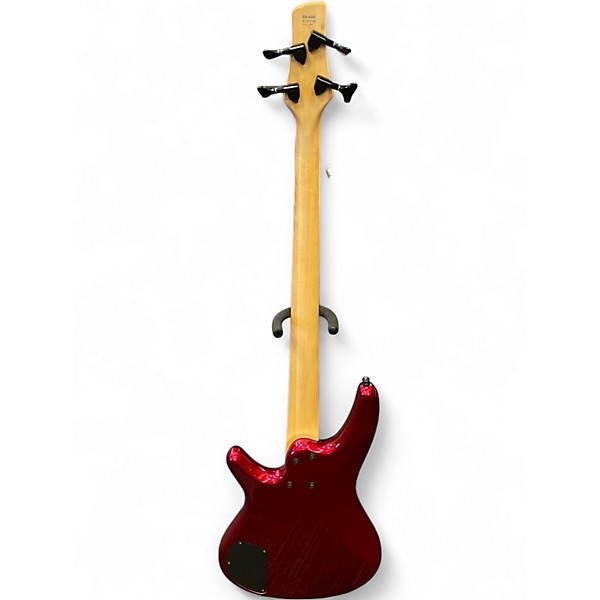 Used Ibanez SR400 Candy Apple Red Electric Bass Guitar