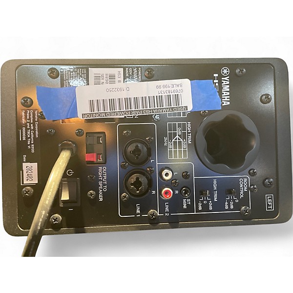 Used Yamaha HS3 PAIR Powered Monitor