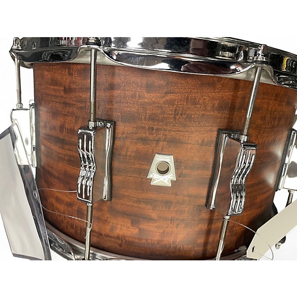 Used Ludwig 14in standard maple snare Brown Drum
