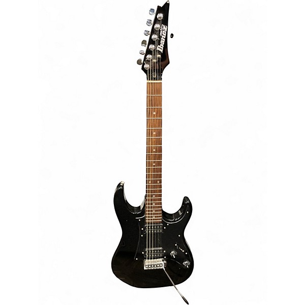 Used Ibanez GRX20Z Black Solid Body Electric Guitar
