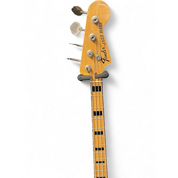 Used Fender Geddy Lee Signature Jazz Bass Black Electric Bass Guitar