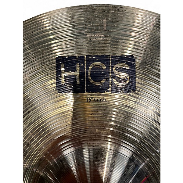 Used MEINL 16in HCS Crash Cymbal