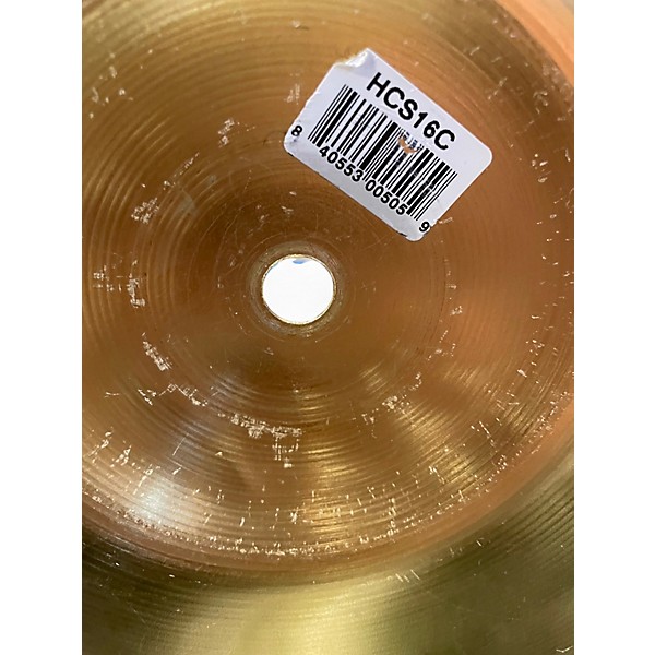Used MEINL 16in HCS Crash Cymbal