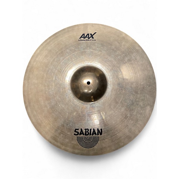Used SABIAN 21in AAX X-Plosion Ride Cymbal