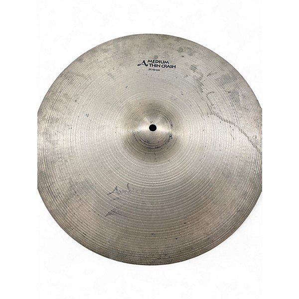 Used Zildjian 17in A Series Medium Thin Crash Cymbal