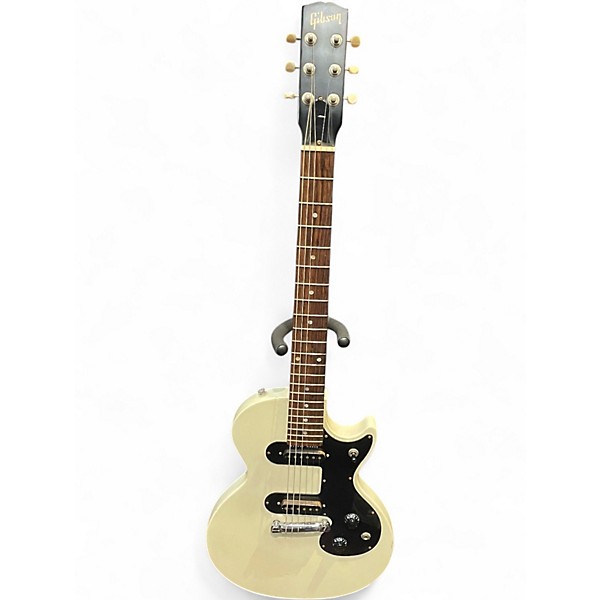 Used Gibson Les Paul Melody Maker White Solid Body Electric Guitar