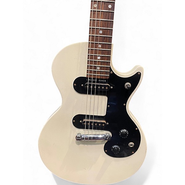 Used Gibson Les Paul Melody Maker White Solid Body Electric Guitar