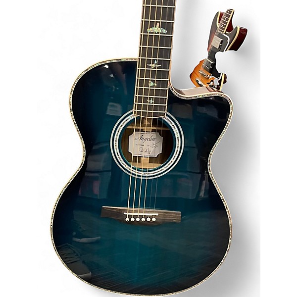 Used PRS ANGELUS A60E COBALT BLUE BURST Acoustic Electric Guitar