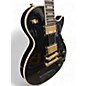 Used Epiphone Les Paul Custom Ebony Solid Body Electric Guitar