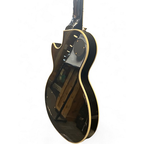 Used Epiphone Les Paul Custom Ebony Solid Body Electric Guitar