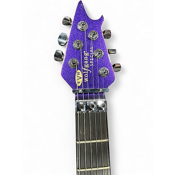 Used EVH Wolfgang Special Purple Solid Body Electric Guitar