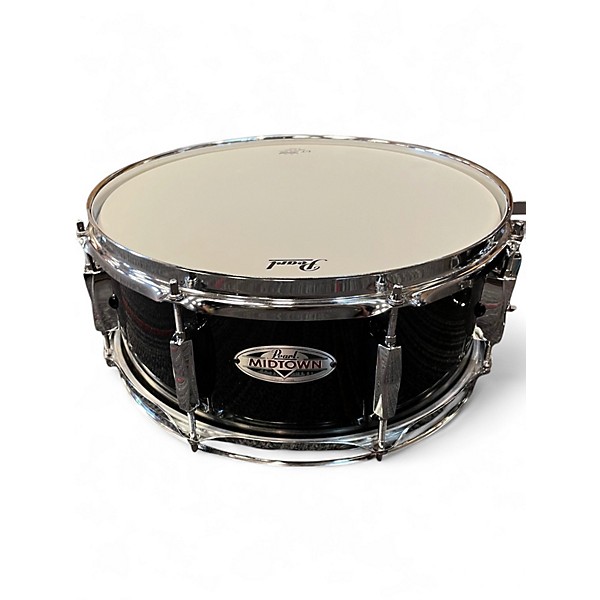 Used Pearl 3 Piece MIDTOWN BLACK SPARKLE Drum Kit