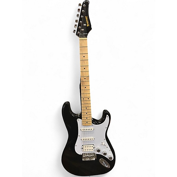 Used Kramer Focus VT-211S Black Solid Body Electric Guitar