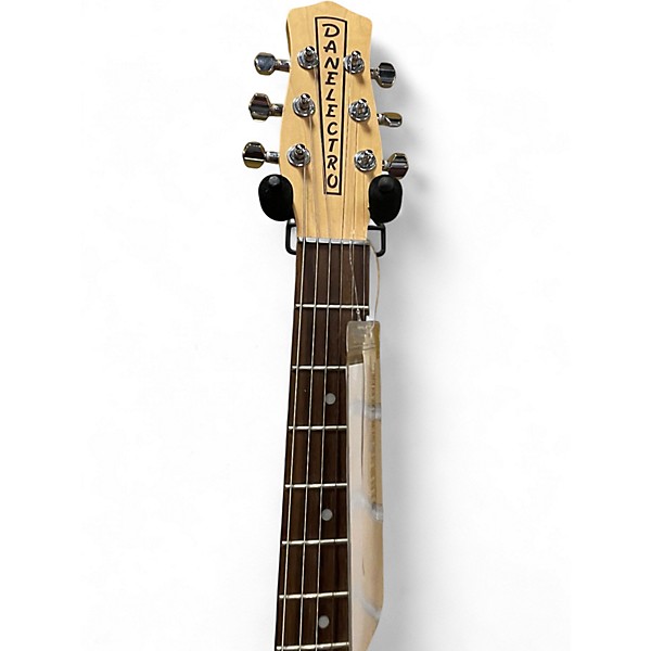 Used Danelectro 57 GREEN SPARKEL Solid Body Electric Guitar