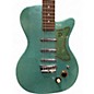 Used Danelectro 57 GREEN SPARKEL Solid Body Electric Guitar