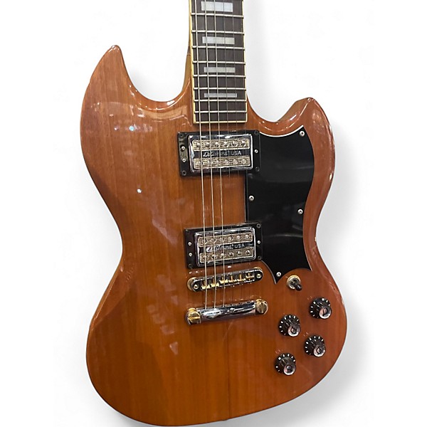 Used DeArmond S63 Natural Solid Body Electric Guitar