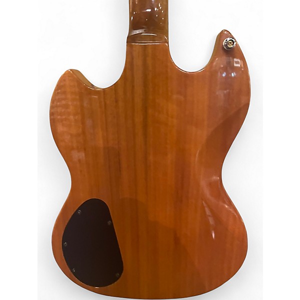Used DeArmond S63 Natural Solid Body Electric Guitar