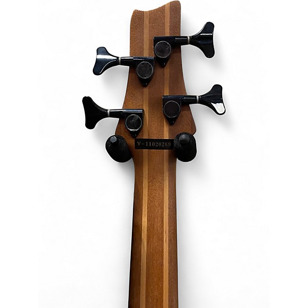 Used Dillion V SERIES Natural Electric Bass Guitar