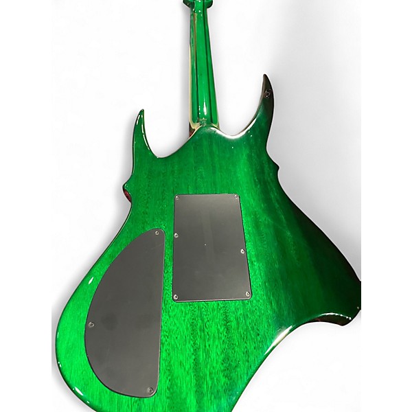 Used Zerberus EMERALD DRAGON Emerald Green Solid Body Electric Guitar