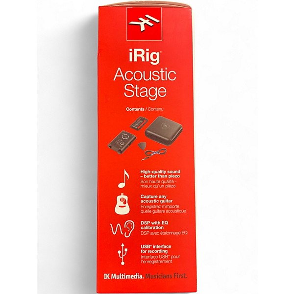 Used IK Multimedia iRig Acoustic Stage Audio Interface