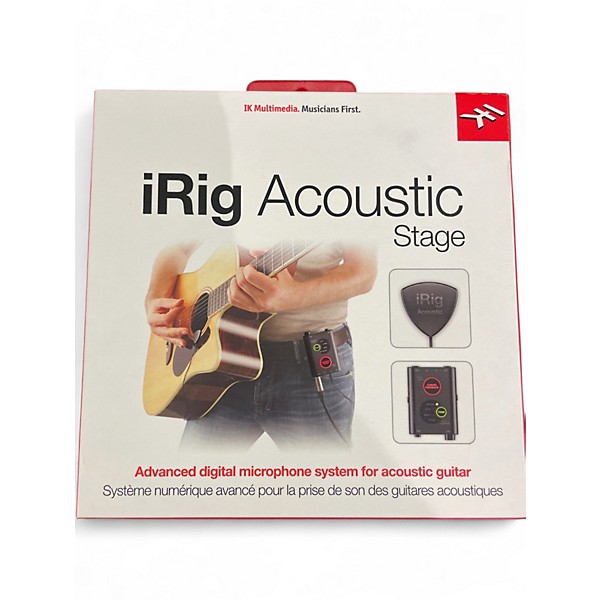 Used IK Multimedia iRig Acoustic Stage Audio Interface