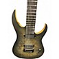 Used Schecter Guitar Research KM7 MKIII Artist Trans Black Burl Solid Body Electric Guitar