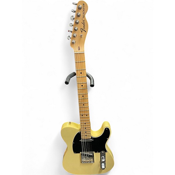 Used Fender telecaster yellow Solid Body Electric Guitar