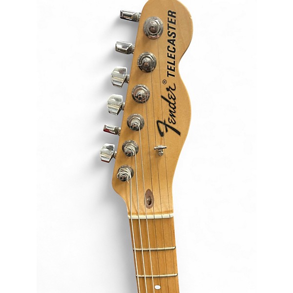 Used Fender telecaster yellow Solid Body Electric Guitar
