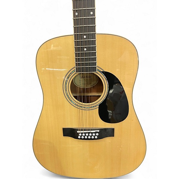 Used Mitchell DP120S Natural 12 String Acoustic Electric Guitar