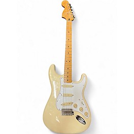 Used Fender Jimi Hendrix Stratocaster Cream Solid Body Electric Guitar