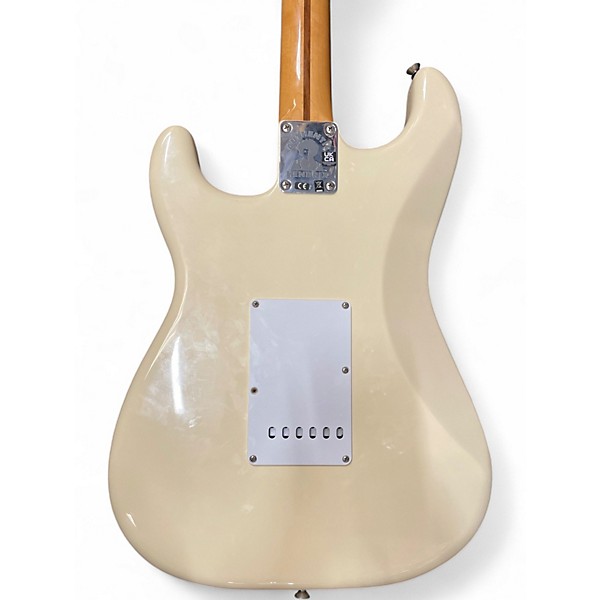 Used Fender Jimi Hendrix Stratocaster Cream Solid Body Electric Guitar