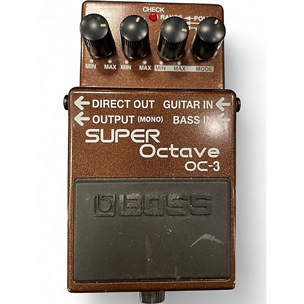 Used BOSS OC3 Super Octave Effect Pedal