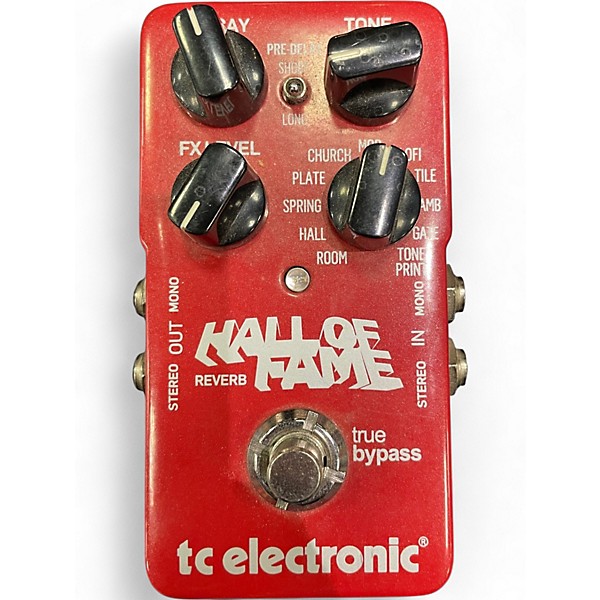 Used TC Electronic Hall Of Fame Reverb Effect Pedal